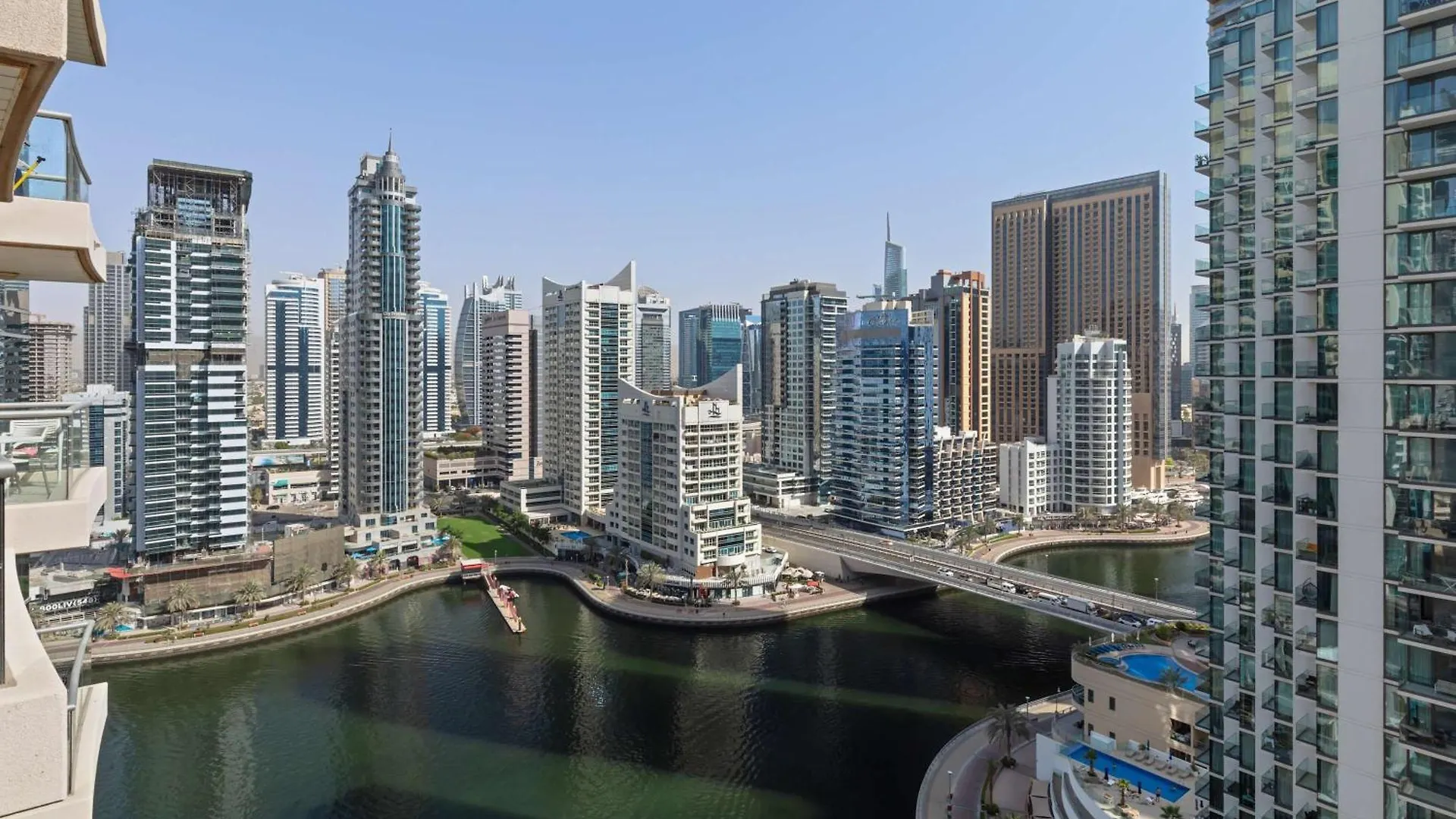 Apartament Beautiful Marina Views 1 Bed Dubaj