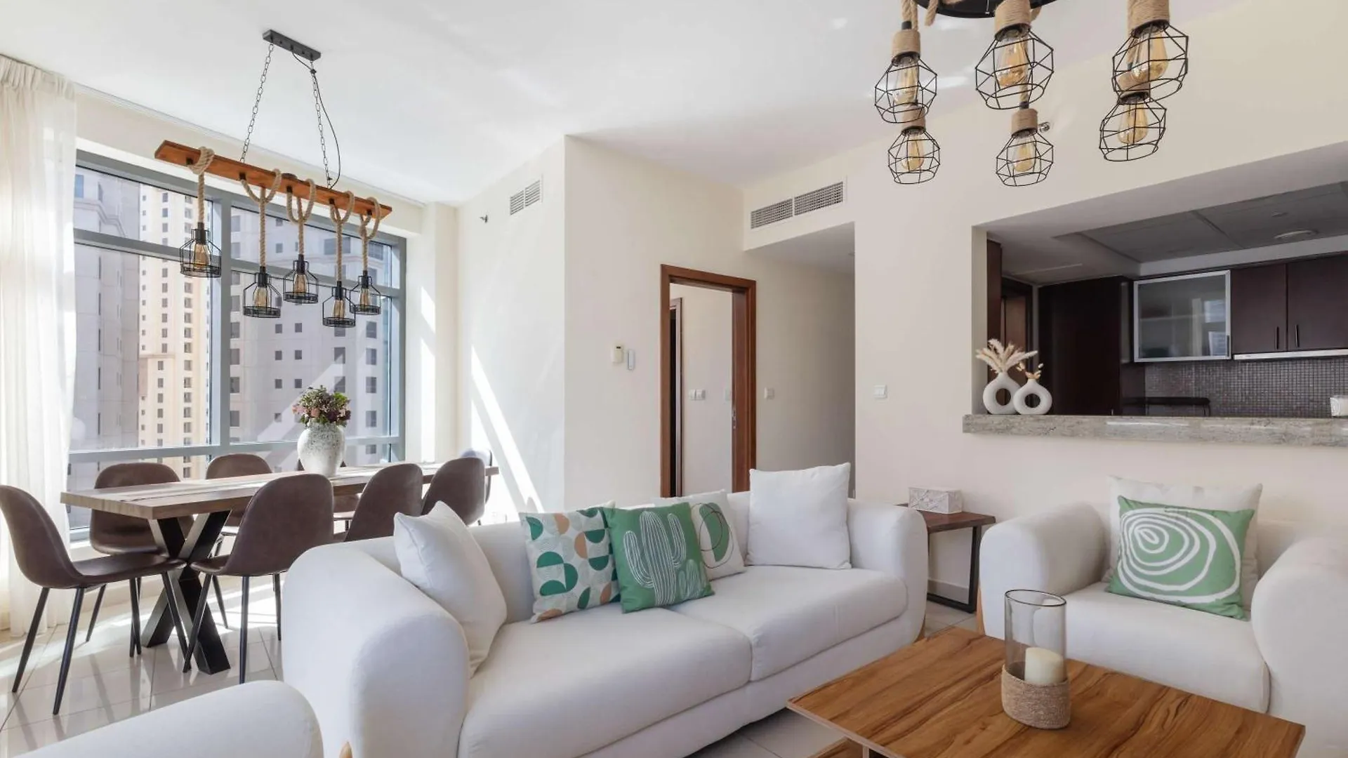 Apartament Beautiful Marina Views 1 Bed Dubaj